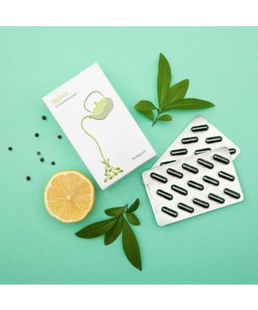 Tigovit Green Tea Extract with EGCG, Vitamin C & Black Pepper - Antioxidant Supplement for Immune, Skin, Heart, Brain Health - Vegan & Decaffeinated - Made in Germany - Buy Online on GoSupps.com