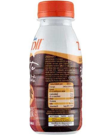 12 x Zymil lactose-free milk and cocoa chocolate from Ecuador altromercato 250 ml - Buy Online on GoSupps.com