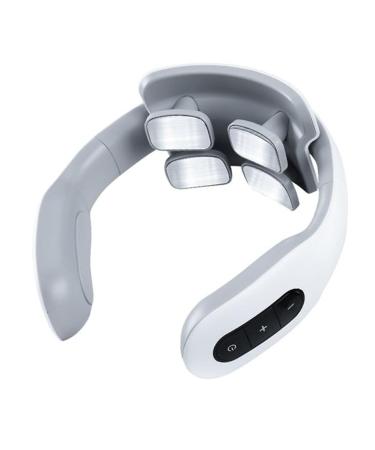 Neck Massage Device - Electric Pulse Massager with Heat | Pain Relief & Muscle Relaxation - Buy Online on GoSupps.com