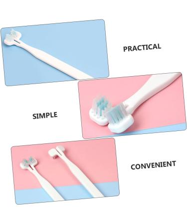 FOMIYES 3pcs Brush Dual-head Dog Bristles Tooth Oral Manual Small Double Puppy Supplies Soft-bristles Pet - Buy Online on GoSupps.com