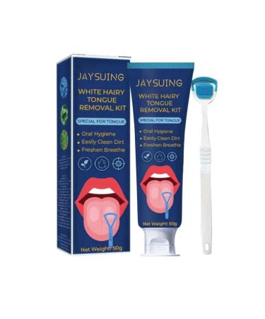 Tongue scraper hygiene tongue brush toothbrush fresh breath cleaning coating removal tongue and C6T2 kit