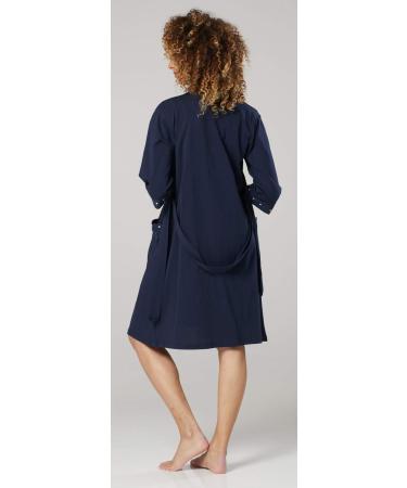 Zeta Ville Maternity Nursing Nightie Robe Set - Navy Blue - Size 8 - Buy Online on GoSupps.com