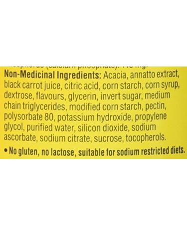 Caltrate Gummies Vitamin D and Calcium Supplement Gluten-Free Orange Strawberry and Cherry Flavour 50 Count Cherry Orange Strawberry 50 count (Pack of 1) - Buy Online on GoSupps.com