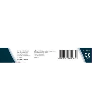 ABBLO Early Pregnancy Test - Detect 7 Days Before Your Period - High Sensitivity 5 mlU/mL - Fast Shipping to UK & DE - Buy Online on GoSupps.com