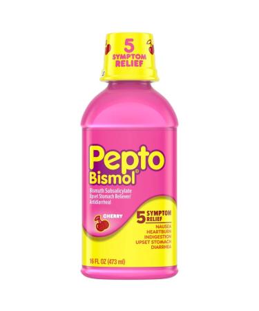 Pepto-Bismol Pepto Bismol Liquid Cherry 16 oz (Pack of 10)