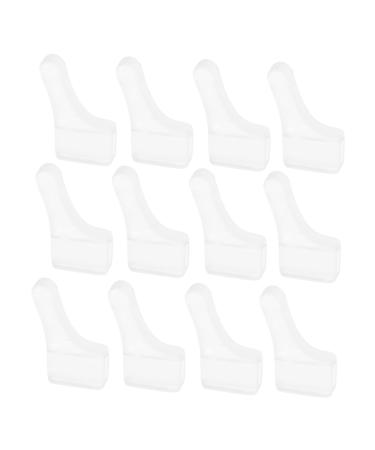Housoutil 100 pc glasses leg covers silicone holder anti-holder anti-slip holder for glasses glasses glass handle ear handle ear glasses holder temple ear protector pebble gel