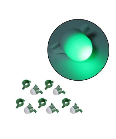 Wixine 5Pcs 2 in 1 LED Night Fishing Rod Tip Clip on Strike Bite Alert Alarm Light