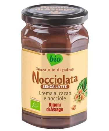 Rigoni di Asiago Nocciolata Organic Hazelnut Spread, Dairy Free, 9.52 Oz ( 6 Count)