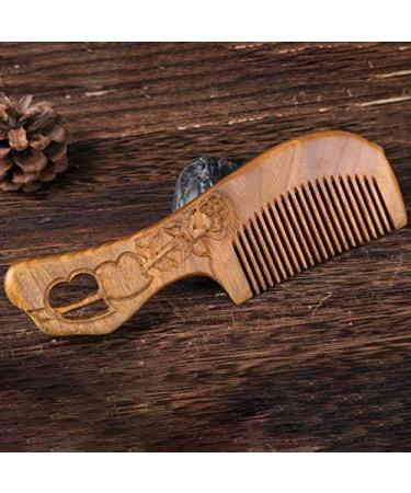 Jeenuuder The Family of Hair Comb - Wood with Anti-Static & No Snag Handmade Brush for Beard Hair Mustache - Buy Online on GoSupps.com