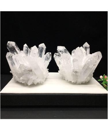 Gift Natural Beautiful White Crystal Cluster Quartz Raw Ore Home Decor Crafts Ornaments Specimens for Healing Crystals (Size : 600-700g) - Buy Online on GoSupps.com