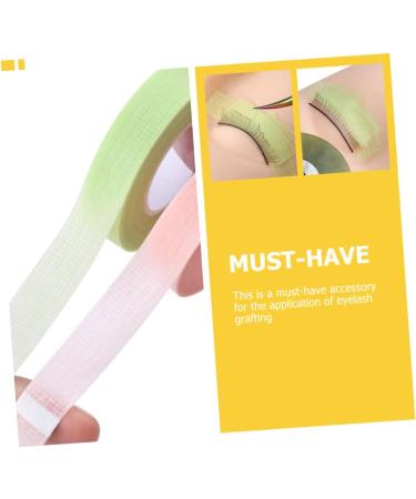 FRCOLOR 60 Rolls Lash Tape Fabric Eyelash Tape Lash Tapes for Eyelash Eyelashes Stickers Eyelash Patches Eyelash Adhesive Tapes Makeup Stuff Extend For Women Non-woven Fabric - Buy Online on GoSupps.com