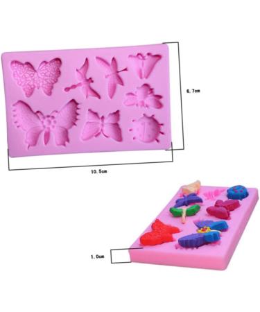 3pcs Silicone Soap Mold Resin Silicone Molds Dumplings Storage Nonstick Silicone Moulds Resin Moulds Silicone Molds for Soap Cookie Cutters DIY Soap Mold Polymer Clay Chocolate Size 1x3pcs Pinkx3pcs - Buy Online on GoSupps.com