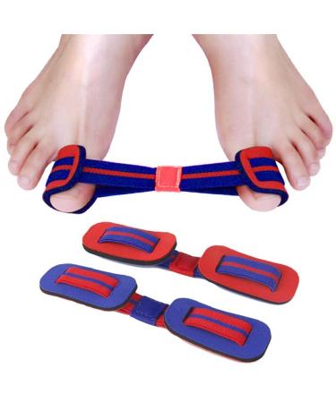Ruluti Bunion Corrector Strap Belt Training Straightener Exerciser Big Toe Valgus Exercise Band Correction Belt Nylon Elastic Band