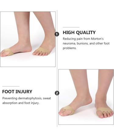 Minkissy Forefoot Pads - Soft Pain Relief & Support Insoles for High Heels Runners & Dancers | Foot Protection & Pressure Relief 1 Pair - Buy Online on GoSupps.com