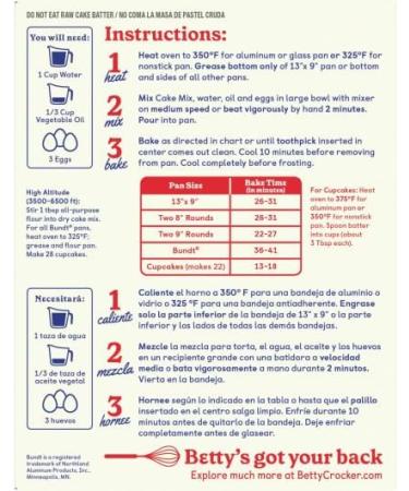 Betty Crocker Delights Super Moist Cake Mix French Vanilla 13.25oz - Buy Online on GoSupps.com