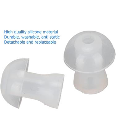 Silicone Ear Tips - Washable Transparent Replacement for Pocket (M) | International Shipping Available - Buy Online on GoSupps.com