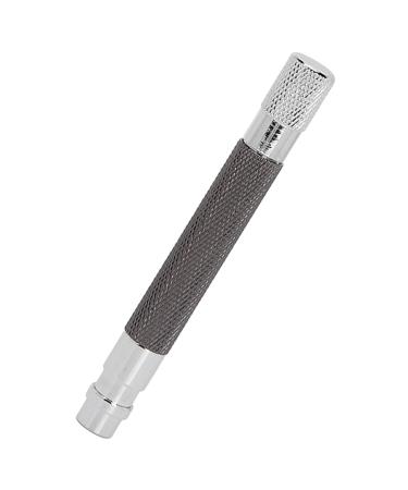 Old Style Shaver Handle | Anti-Slip Design | Portable Metal Razor Replacement Handle for Home & Travel (Black) - Buy Online on GoSupps.com