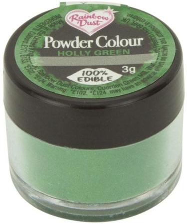Rainbow Dust Holly Green Food Powder Colour - Buy Online on GoSupps.com