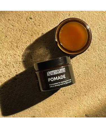 Apothecary 87 Pomade - Premium Formulation for All Hair Types - High Shine Finish - Strong Hold - Water Based Hair Wax - 50ml - Buy Online on GoSupps.com
