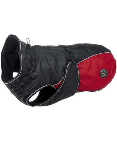 Hunter UPPSALA ALLROUNDER dog coat 2-in-1 detachable fleece lining water-repellent 55 anthracite/red 55 anthracite/red