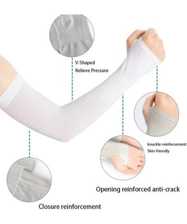 Guard Sleeve Warmer Women Men Sports Sleeves Sun UV Protection Hand Cover Support Running Fishing Cycling Ski (Color : Purple) - Buy Online on GoSupps.com