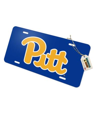 University of Pittsburgh Primary Logo Novelty Metal Vanity Tag License Plate