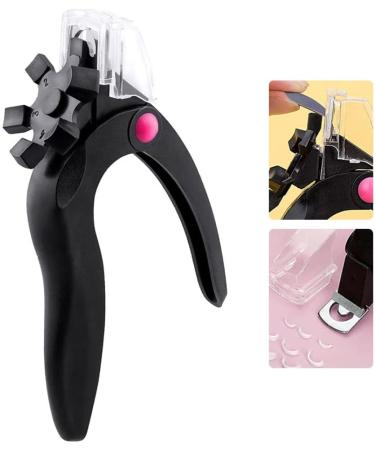 Acrylic Nail Clipper U Shaped Nail Edge Trimmers False Nail Tip Scissors Black - Buy Online on GoSupps.com