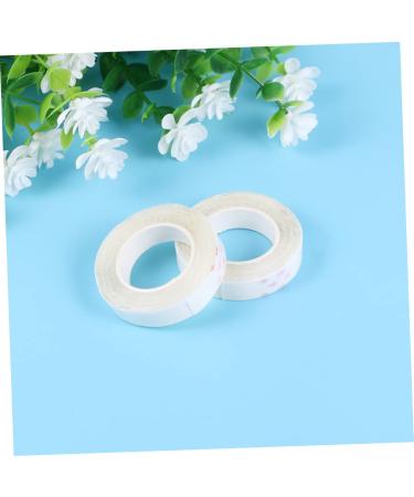 Didiseaon 2 Rolls Seamless Extention Tape for Hair Adhesive Hair Extensions Toupee Tape Front Lace Wig Stick on Hair Extensions Wig Extension Tape Dedicated White Adhesive Tape Size 1 White - Buy Online on GoSupps.com