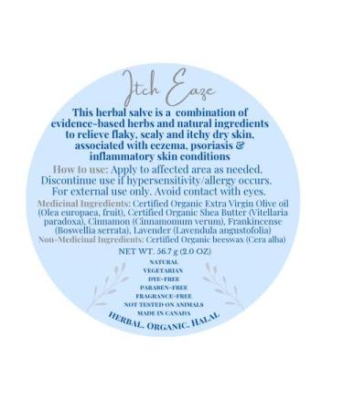 100% Natural THZ : Itch Eaze Cream 2oz | Dry Skin Soothing Balm Eczema Cream Rashes Bruises Bug Bite Itch Relief | Cruelty Free | Organic Moisturising Cream - Buy Online on GoSupps.com