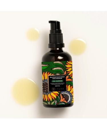 iYURA Balaayah Black Gram Body Booster Oil - Tea-Garden Blend | Ayurvedic Massage & Moisturizing Body Oil | Luxurious Fast-Absorbing & Non-Sticky | 3.38 fl oz - Buy Online on GoSupps.com