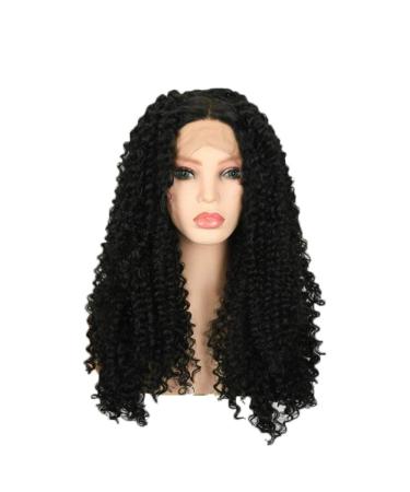 Shop 100% Heat-Resistant Synthetic Long Curly Wig - Pointed Front Afro Hairstyle for Women | 16/18/24 Inch Glamorous Cosplay Party Toupet - Buy Online on GoSupps.com