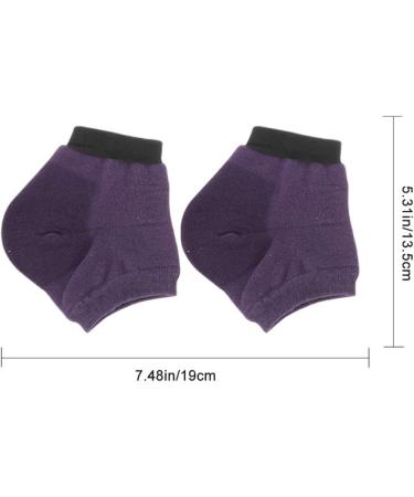 Exceart Moisturizing Heel Socks - 5 Pairs of Summer Silicone Slippers for Soft Smooth Feet - Buy Online on GoSupps.com