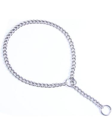 JYHY Stainless Steel P Chock Metal Chain Dog Necklace Collars Walking Training Pet Supplies for Small Medium Large Dogs Sliver 40cm 2.5mm*40cm Sliver - Buy Online on GoSupps.com