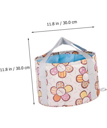 1pc Folding Water Basin Camping Bucket Foldable Fishing Bucket Folding Foot Soak Basin Compact Bucket Foot Bath Tub Collapsible Foot Spa Basin Outdoor Peva Folding Bucket Travel - Buy Online on GoSupps.com