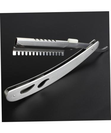 Frcolor Manual Bartraaser Holder - Rustproof Steel Foldable Razor & Eyebrow Trimmer for Men | International Shipping Available - Buy Online on GoSupps.com