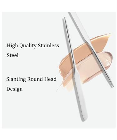 Picasso Makeup Spatula Set with Stainless Steel Palette - Professional Korean Foundation Tool - Buy Online on GoSupps.com