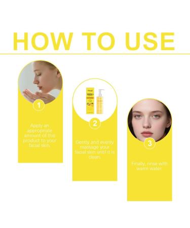 futiu Cleanser - Removes Impurities Without Skin Damage Improves Dullness Boosts Healthy Glow Easy Use(2pcs) - Buy Online on GoSupps.com