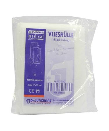 COLD-WARM compress 12x29 cm fleece cover 10 pcs