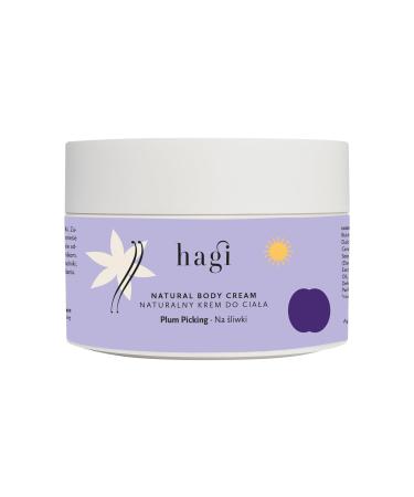 Hagi Plum Picking Body Cream Australian Plum & Hyaluronic Acid With Honey Extract Shea Butter and Cocoa Butter Deeply Nourishing & Moisturizing 200 ml