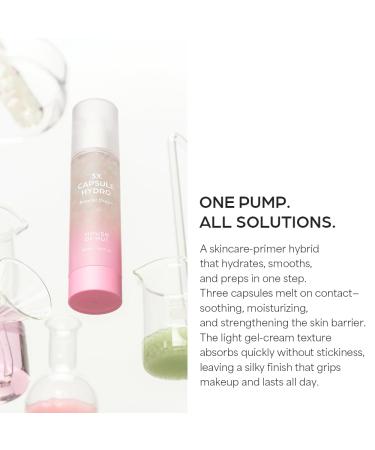 House of Hur 3X Capsule Hydro Booster Cream 3-in-1 Hydrating Gel Cream + Primer 8 Types Hyaluronic Acid Hibiscus Collagen Thyme + Green Tea Non-Greasy Korean Skincare 1.69 fl oz (50 ml) - Buy Online on GoSupps.com