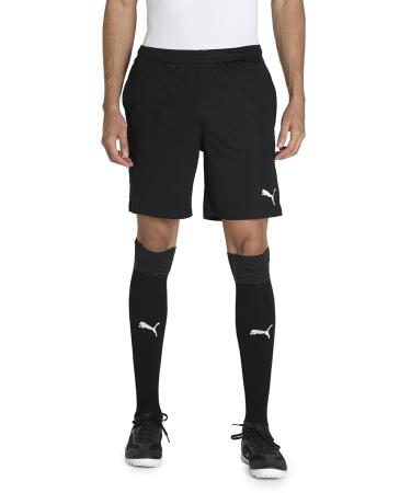 PUMA Men's Teamrise Training Shorts L Puma Black-puma White Solid