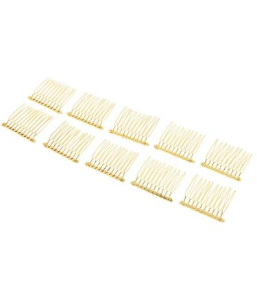 Chiwanji 10-Piece Vintage Hair Comb Set | Stylish Gold Hair Accessories for Women - Perfect for International Shipping - Buy Online on GoSupps.com