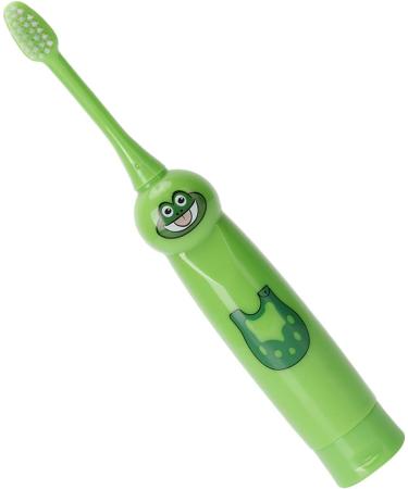 Eco-Friendly Electric Toothbrush for Kids - 6000 RPM Waterproof Frog Design Perfect Gift for Children's Dental Care - Buy Online on GoSupps.com