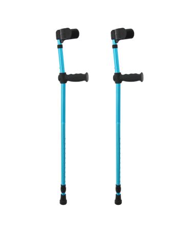 GagalU Forearm Crutches for Adults Aluminum Forearm Crutches Crutches for Walking Aluminum Forearm Crutches ABS Strong and Sturdy A