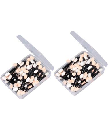 Ipetboom 300 Pcs Eye Shadow Disposable Eyeshadow Brushes Makeup Eye Makeup Tools Applicator Oval Sponge Brush - Buy Online on GoSupps.com