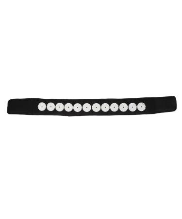 Portable acupuncture belt acupressure massage headband for relieving muscle stress adjustable and comfortable acupressure wrap strap to reduce muscle tension