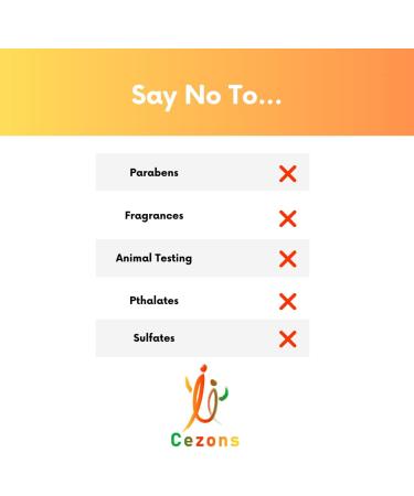 Cezons Cloud 9 Foaming Cleanser - A Gentle Kids Face Wash - Hydrating Face Wash for Kids Preteens & Teenagers - Natural and Alcohol Free Fragrance Free Skincare - 200ML - Buy Online on GoSupps.com