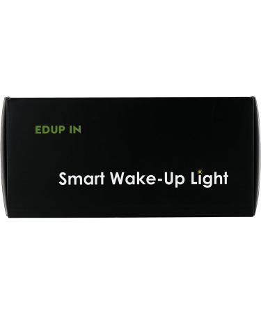 Buy Edup Lichtwecker Wake Up Light - Sunrise Simulation Bluetooth Speaker App Control 4 Alarms 16M Colors 7 Natural Sounds - Dimmable Night Light & USB Radio Adapter - Buy Online on GoSupps.com