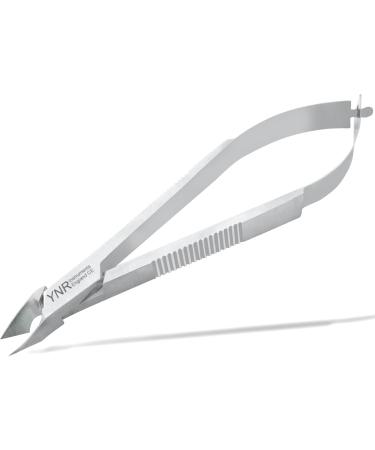 YNR Professional Cuticle Nippers Spring Scissors Cutters Removers Stainless Steel Best Nail Care Tool for Manicure and Pedicure - Buy Online on GoSupps.com