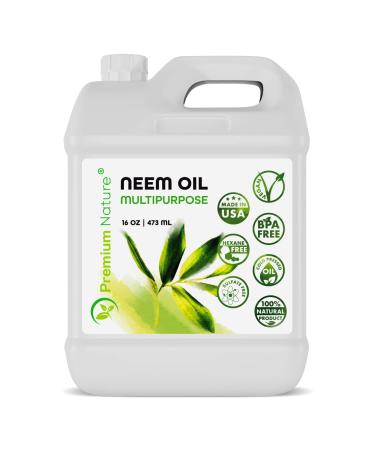 Neem Oil for Plants Indoor and Outdoor Gardening Pure Unrefined Cold Pressed Spray Refill Neem Oil Spray for Indoor Plants Neem Cake Organic Neem Oil for Skin Neem Oil for Hair Need Oil 16 oz - Buy Online on GoSupps.com